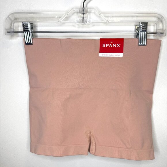 Spanx Everyday Shaping Panties Seamless Boyshort in Vintage Rose Size Medium NWT - Picture 5 of 8